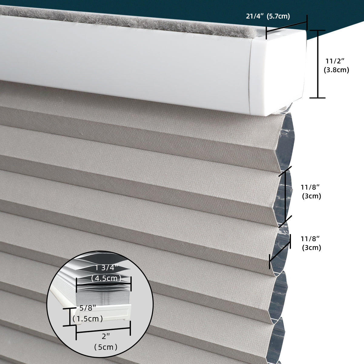 Weffort Motorized Blackout Cellular Shades Elegant Series