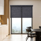 Weffort Motorized Light Filtering Roller Shades Dark Series